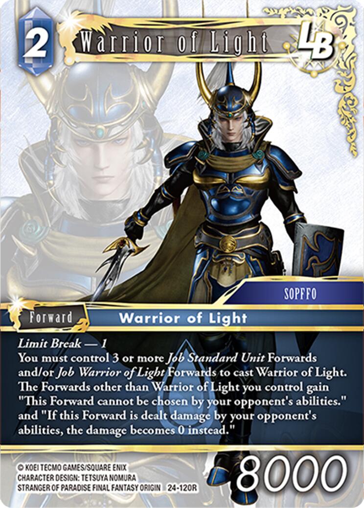 Warrior of Light LB [Hidden Legends] | Lots Moore NSW