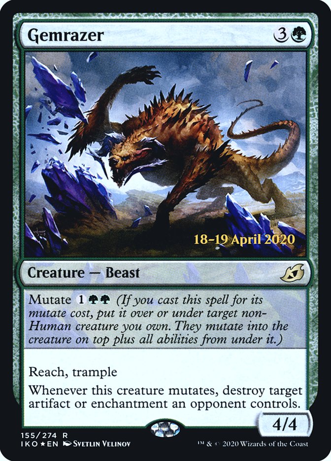 Gemrazer [Ikoria: Lair of Behemoths Prerelease Promos] | Lots Moore NSW