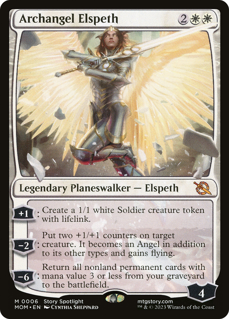 Archangel Elspeth [March of the Machine] | Lots Moore NSW