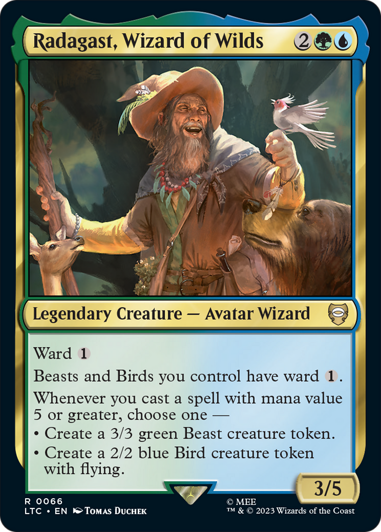 Radagast, Wizard of Wilds [The Lord of the Rings: Tales of Middle-Earth Commander] | Lots Moore NSW