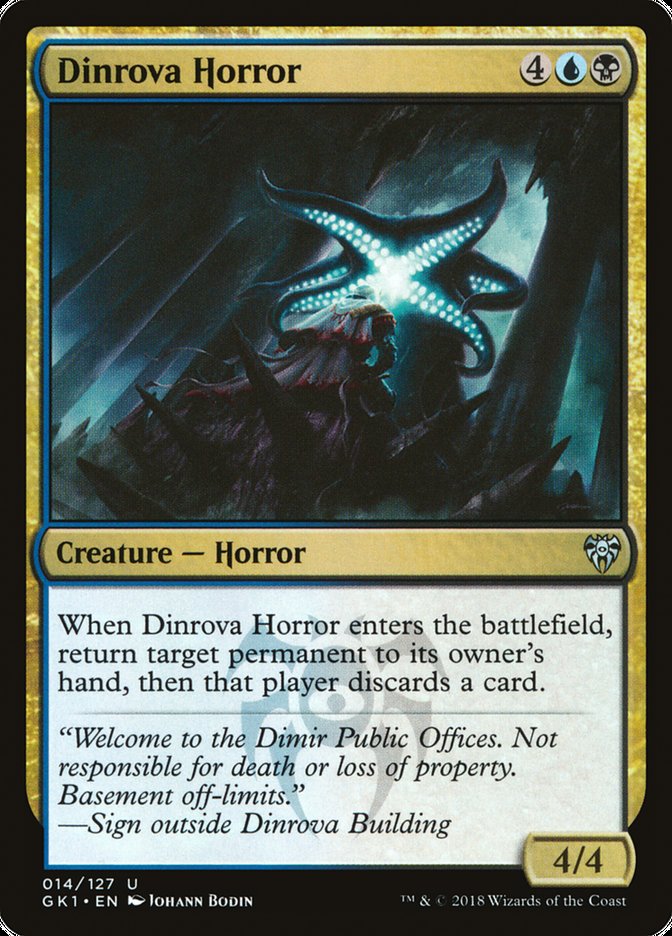 Dinrova Horror [Guilds of Ravnica Guild Kit] | Lots Moore NSW