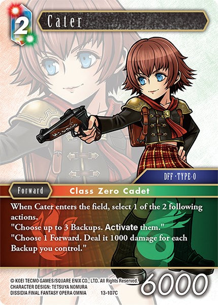 Cater [Opus XIII: Crystal Radiance] | Lots Moore NSW