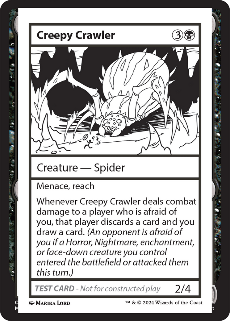 Creepy Crawler [Mystery Booster 2 Playtest Cards] | Lots Moore NSW