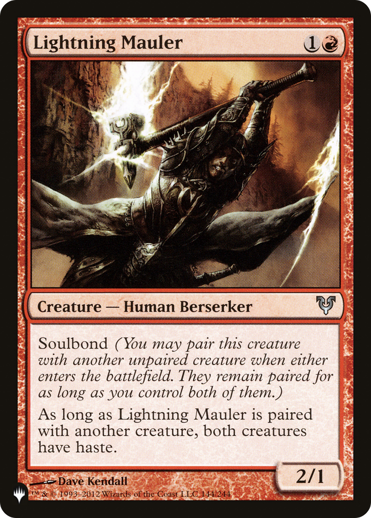 Lightning Mauler [The List] | Lots Moore NSW