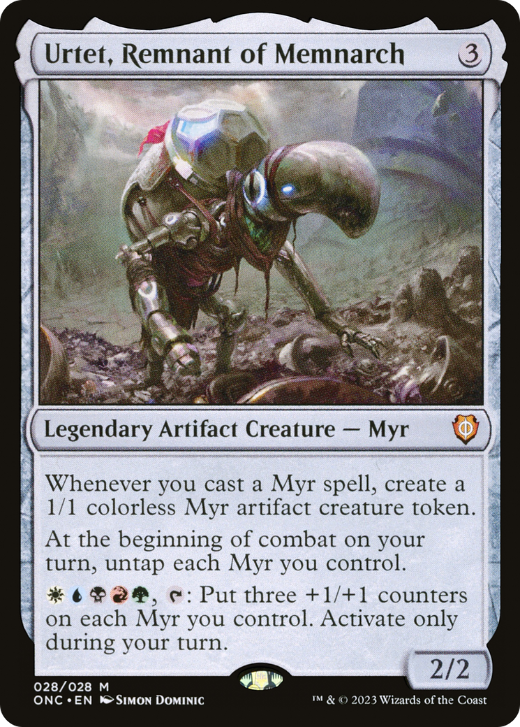 Urtet, Remnant of Memnarch [Phyrexia: All Will Be One Commander] | Lots Moore NSW