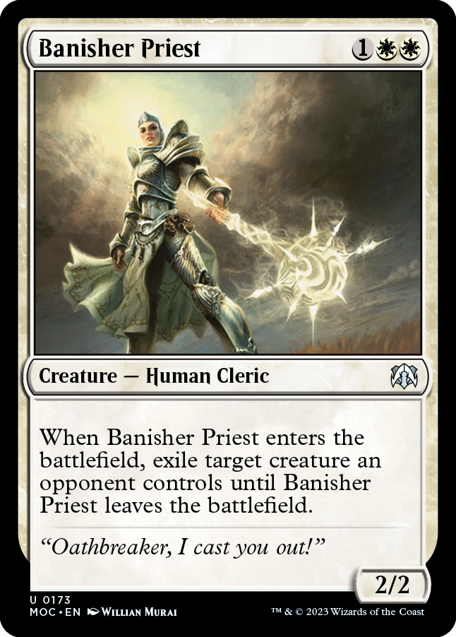 Banisher Priest [March of the Machine Commander] | Lots Moore NSW