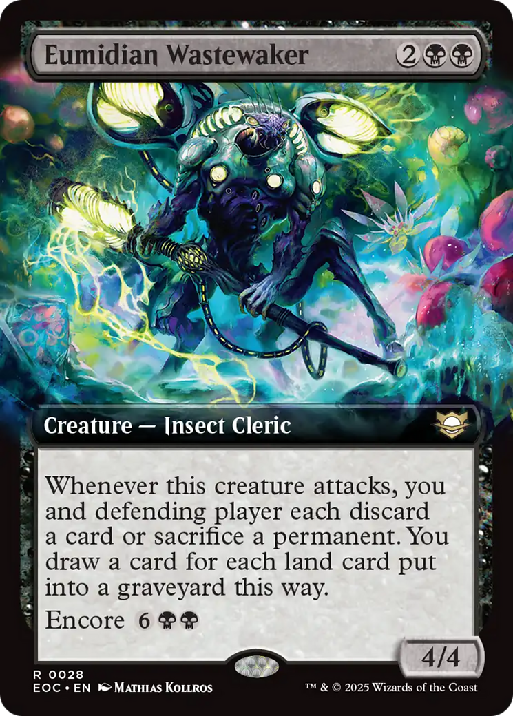 Eumidian Wastewaker (Extended Art) [Edge of Eternities Commander] | Lots Moore NSW