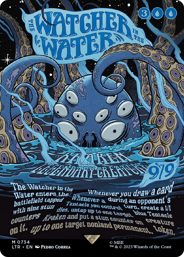 The Watcher in the Water (Borderless Poster) [The Lord of the Rings: Tales of Middle-Earth] | Lots Moore NSW