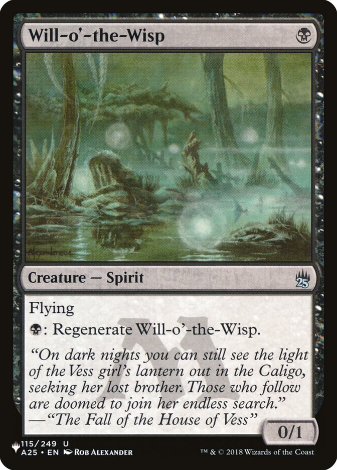 Will-o'-the-Wisp [The List] | Lots Moore NSW
