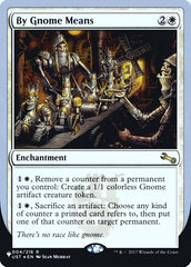 By Gnome Means (Unfinity Foil Edition) [The List] | Lots Moore NSW