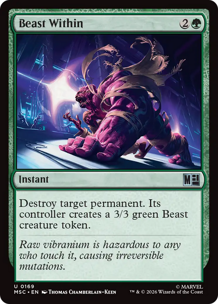 Beast Within [Marvel Super Heroes Commander] | Lots Moore NSW