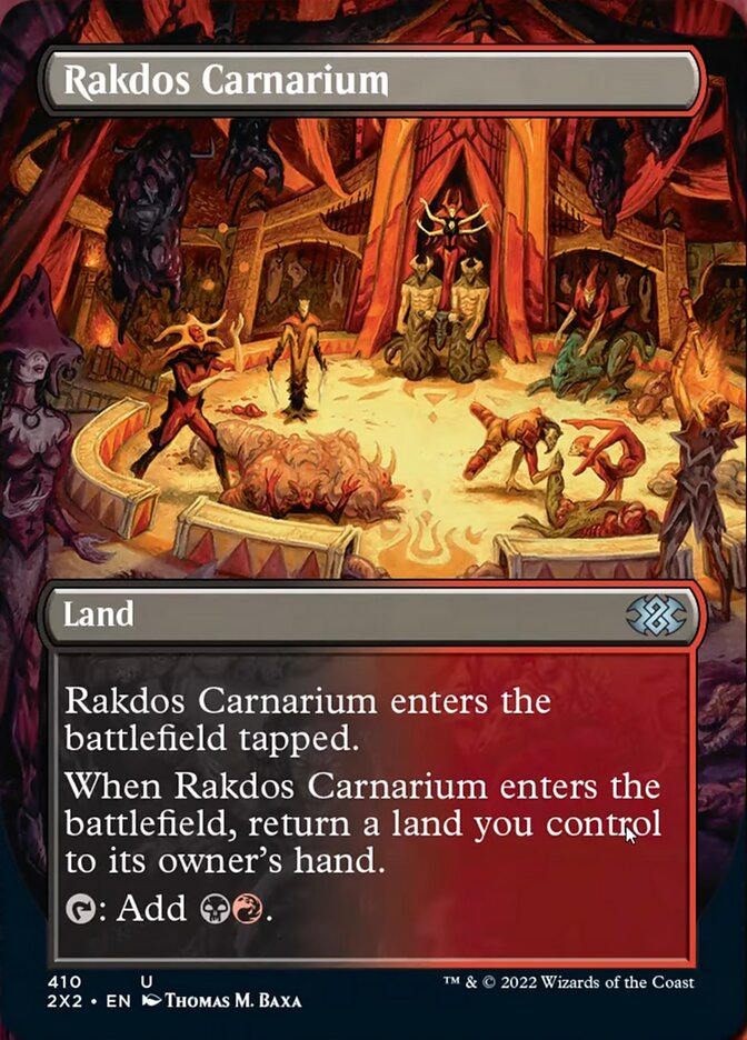 Rakdos Carnarium (Borderless Alternate Art) [Double Masters 2022] | Lots Moore NSW