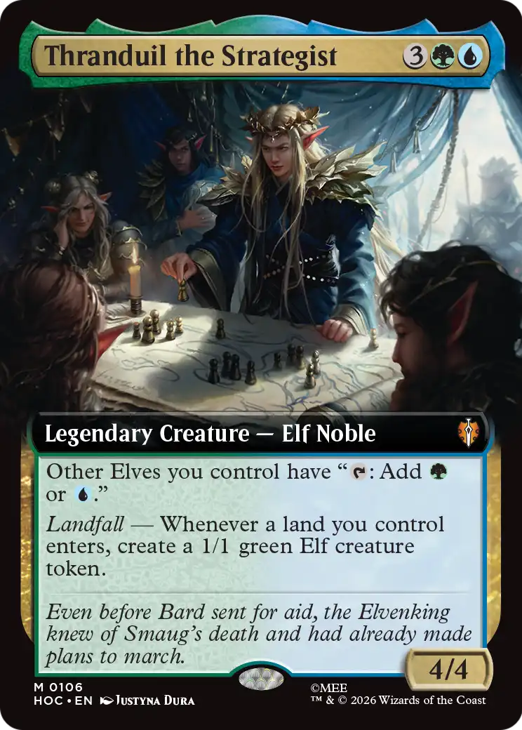 Thranduil the Strategist (Extended Art) [The Hobbit: Eternal-Legal] | Lots Moore NSW