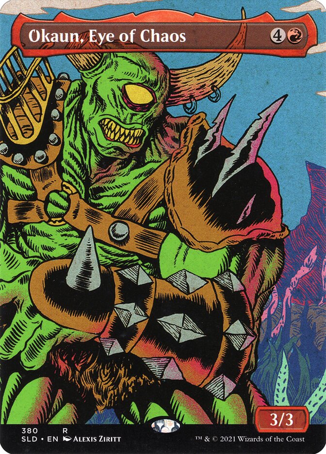 Okaun, Eye of Chaos (Display Commander) [Secret Lair Drop Promos] | Lots Moore NSW