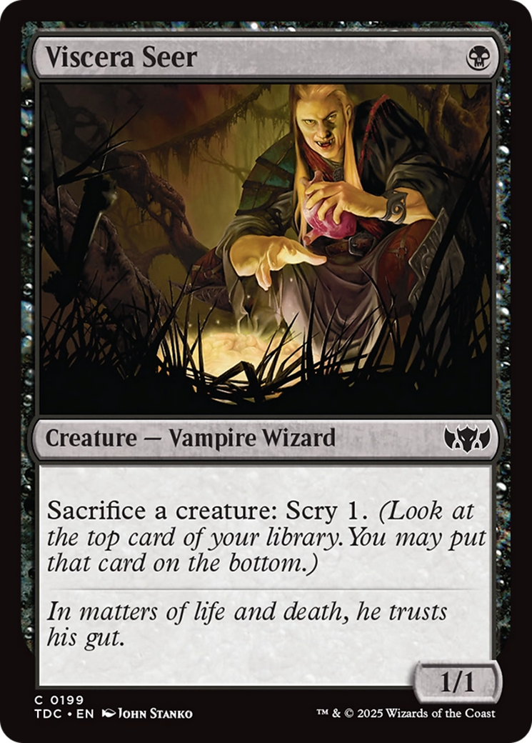 Viscera Seer [Tarkir: Dragonstorm Commander] | Lots Moore NSW