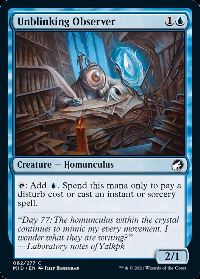 Unblinking Observer [Innistrad: Midnight Hunt] | Lots Moore NSW