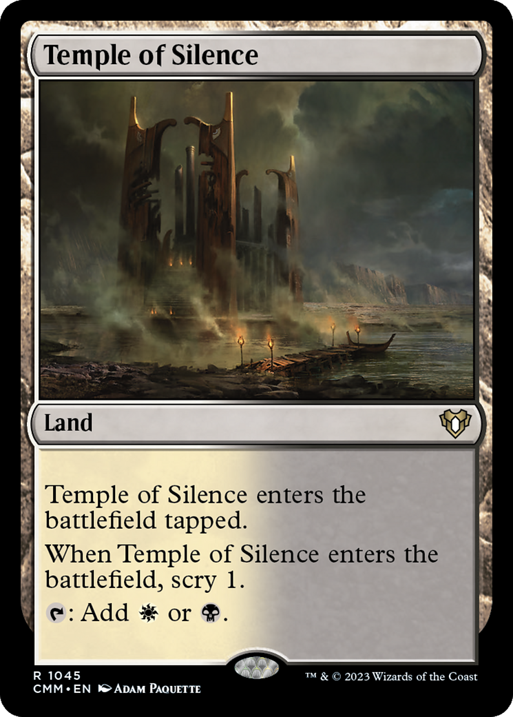 Temple of Silence [Commander Masters] | Lots Moore NSW