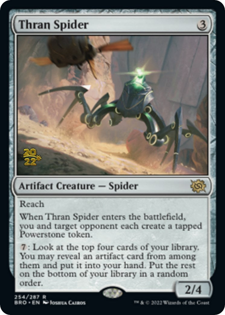 Thran Spider [The Brothers' War Prerelease Promos] | Lots Moore NSW