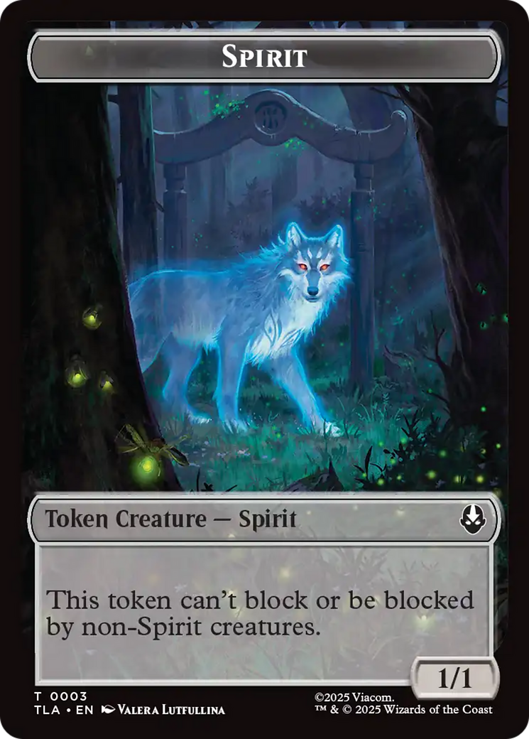 Ally (0007) // Spirit Double-Sided Token [Avatar: The Last Airbender Tokens] | Lots Moore NSW