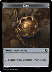 Clue // Construct (0041) Double-Sided Token [Commander Masters Tokens] | Lots Moore NSW