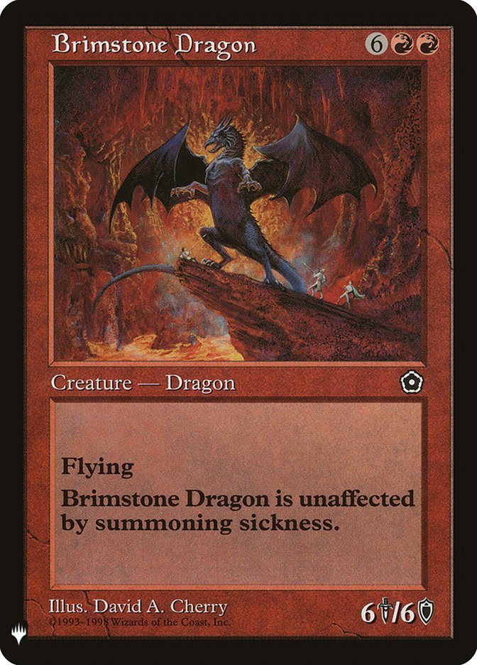 Brimstone Dragon [Mystery Booster] | Lots Moore NSW