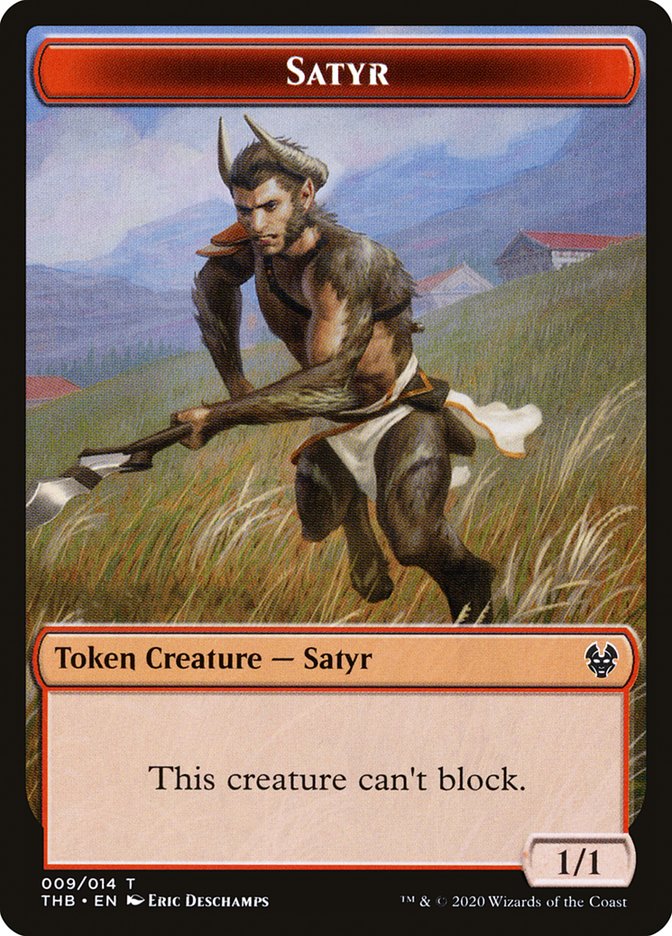 Satyr Token [Theros Beyond Death Tokens] | Lots Moore NSW