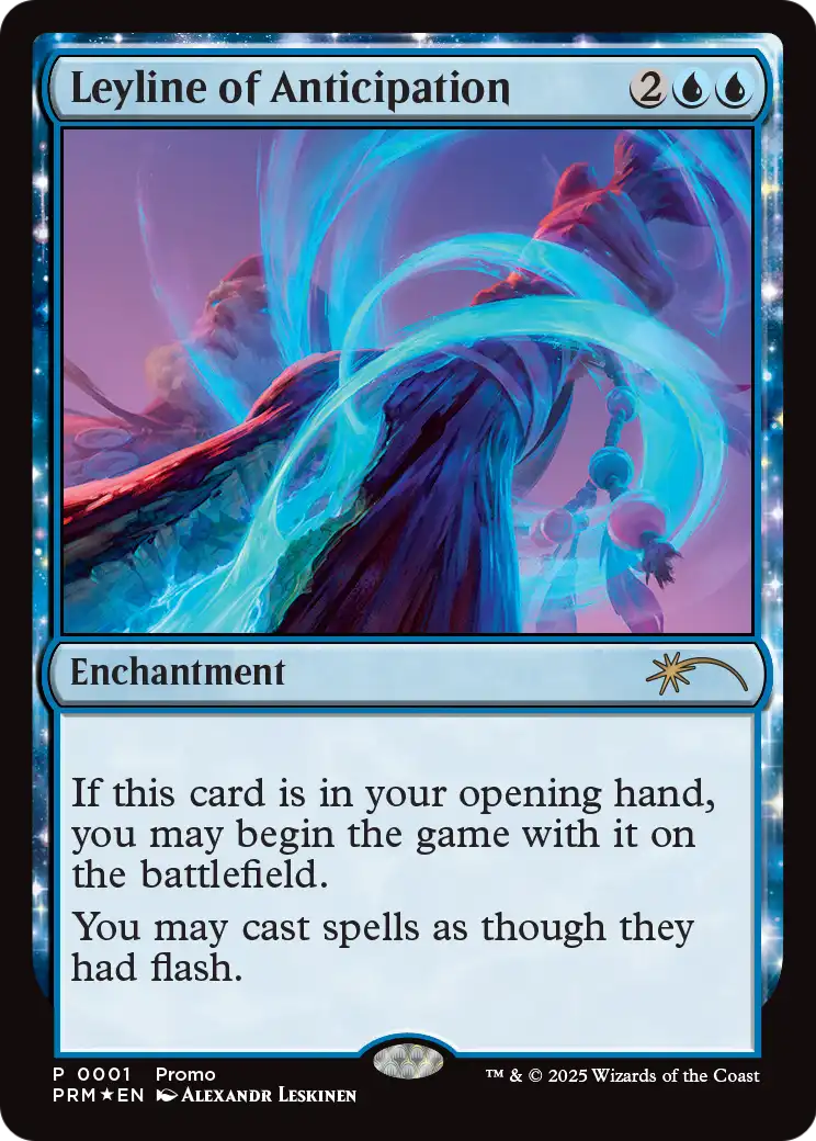 Leyline of Anticipation [Wizards Play Network 2026] | Lots Moore NSW
