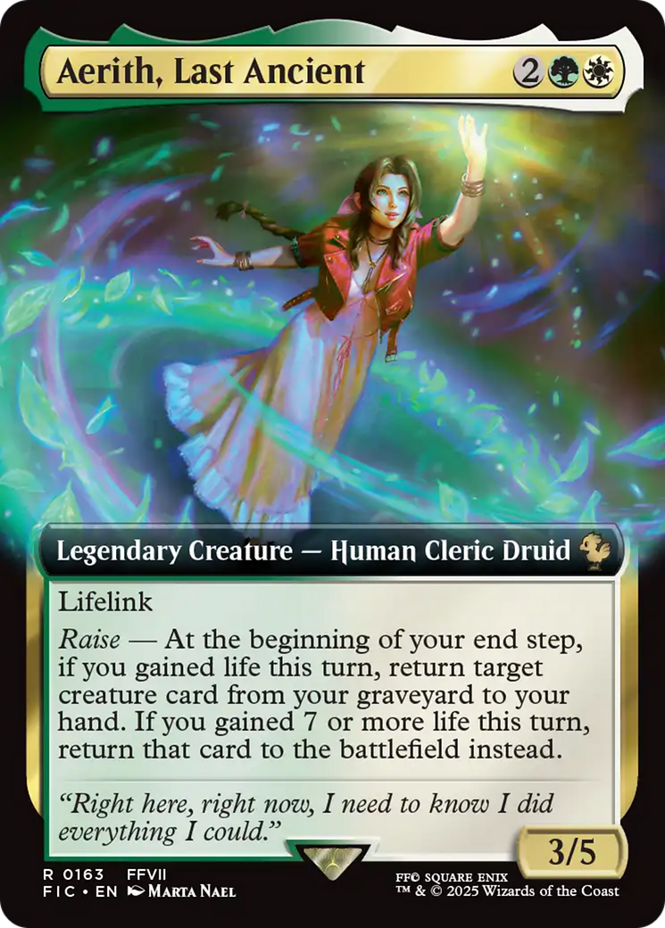 Aerith, Last Ancient (Extended Art) [FINAL FANTASY Commander] | Lots Moore NSW
