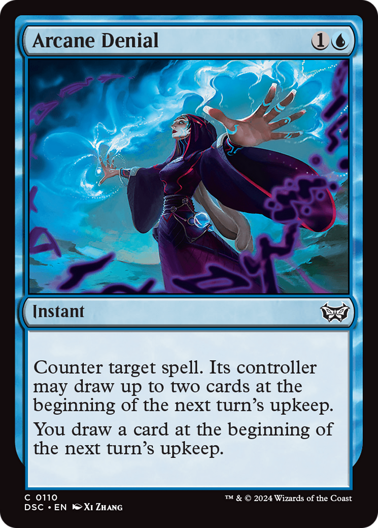 Arcane Denial [Duskmourn: House of Horror Commander] | Lots Moore NSW