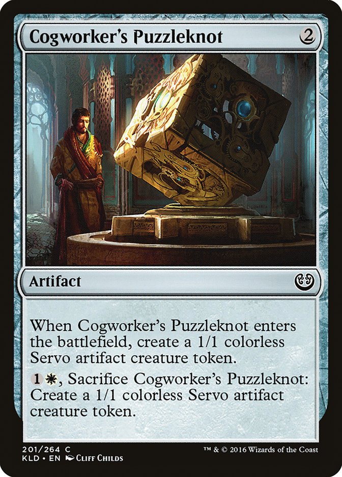 Cogworker's Puzzleknot [Kaladesh] | Lots Moore NSW