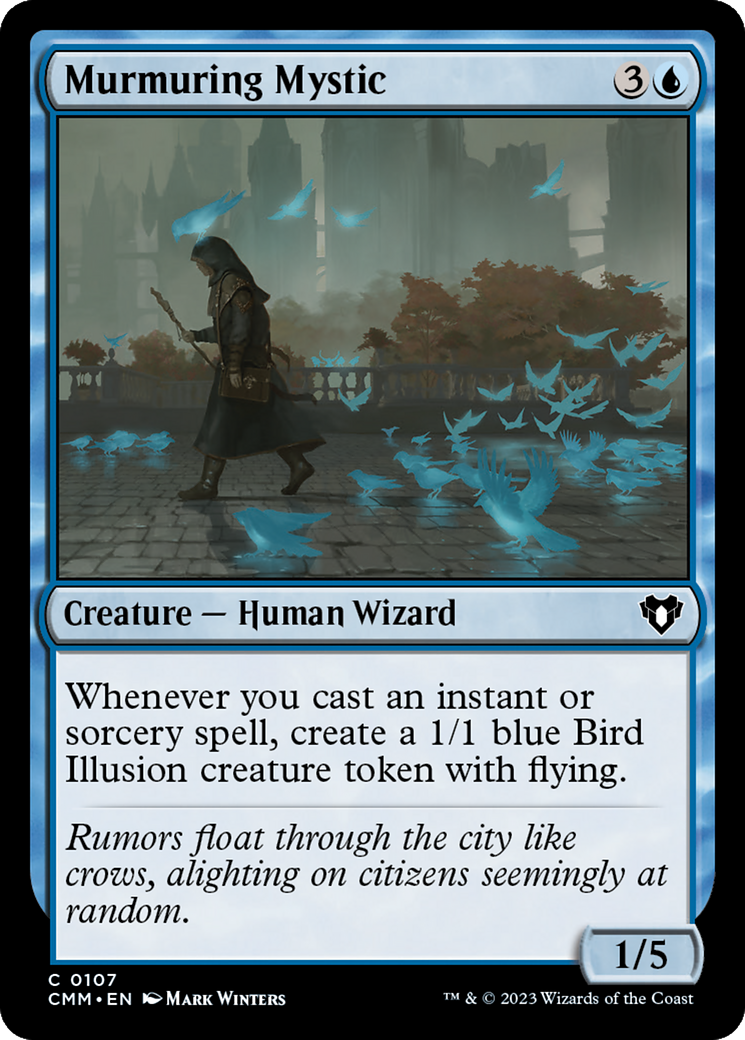 Murmuring Mystic [Commander Masters] | Lots Moore NSW