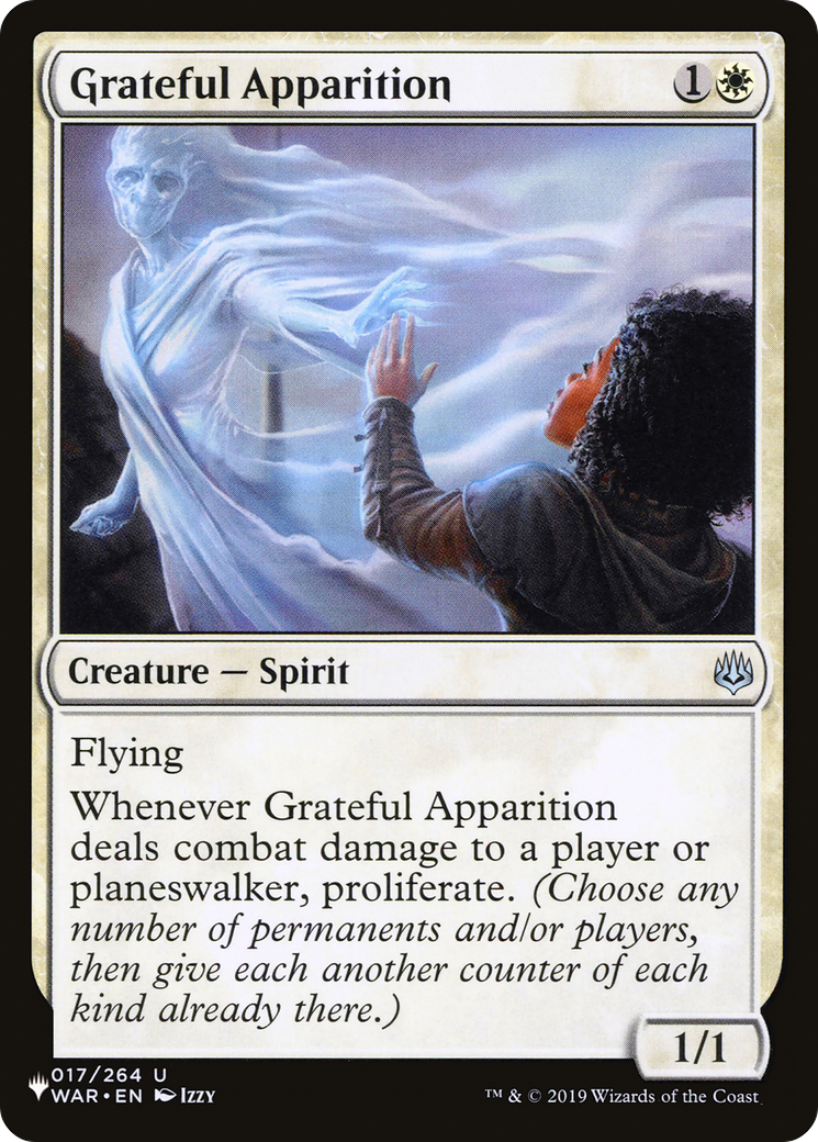 Grateful Apparition [The List Reprints] | Lots Moore NSW