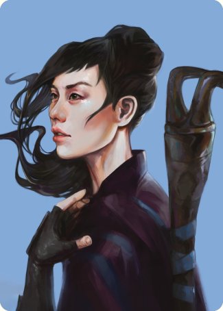 Yuriko, the Tiger's Shadow Art Card [Commander Masters Art Series] | Lots Moore NSW