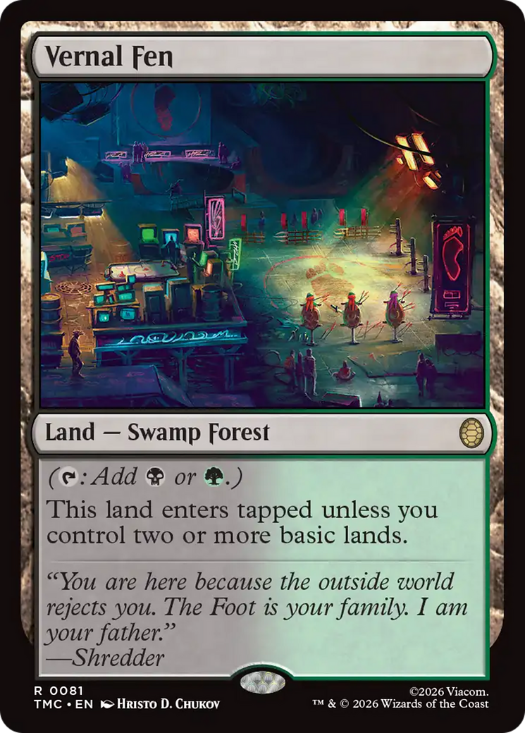 Vernal Fen [Teenage Mutant Ninja Turtles Commander] | Lots Moore NSW