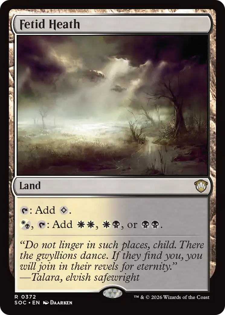 Fetid Heath [Secrets of Strixhaven Commander] | Lots Moore NSW