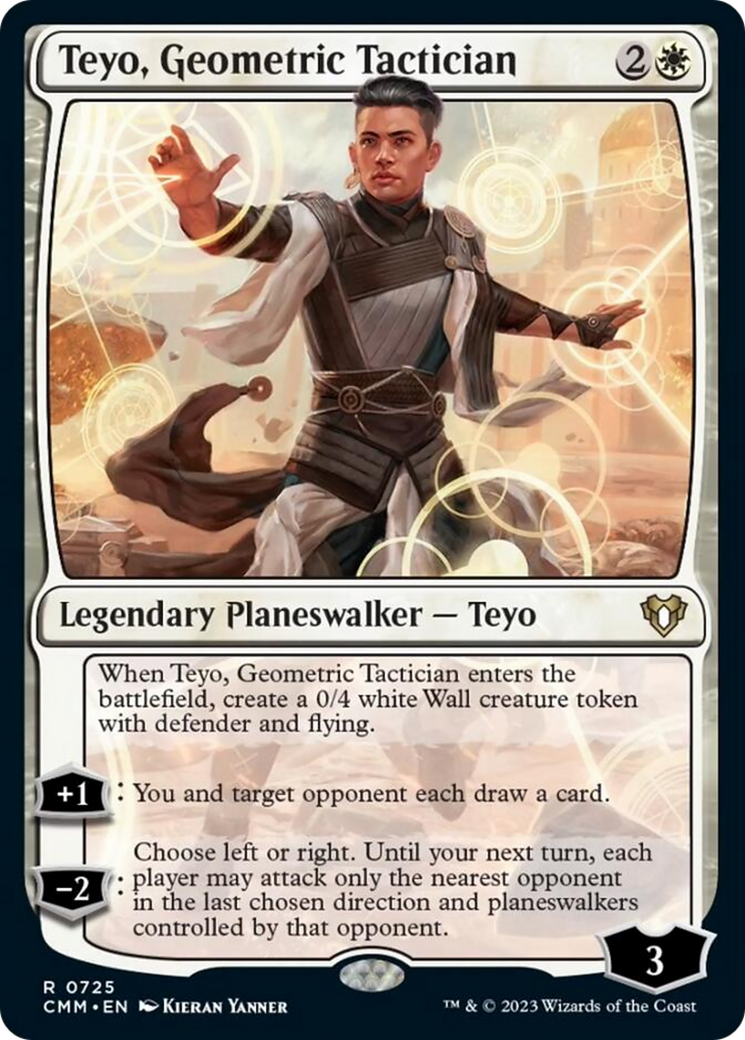 Teyo, Geometric Tactician [Commander Masters] | Lots Moore NSW