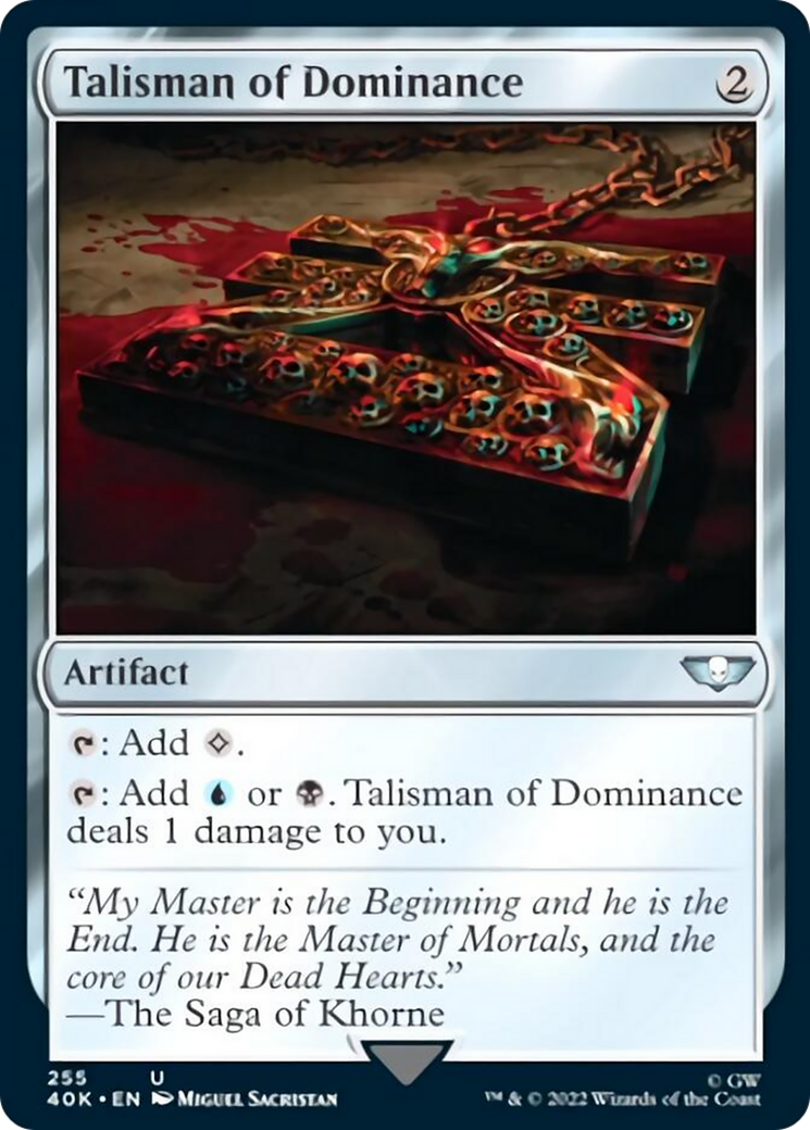 Talisman of Dominance (255) (Surge Foil) [Warhammer 40,000] | Lots Moore NSW