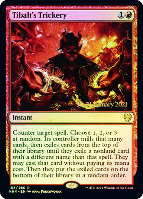 Tibalt's Trickery [Kaldheim Prerelease Promos] | Lots Moore NSW
