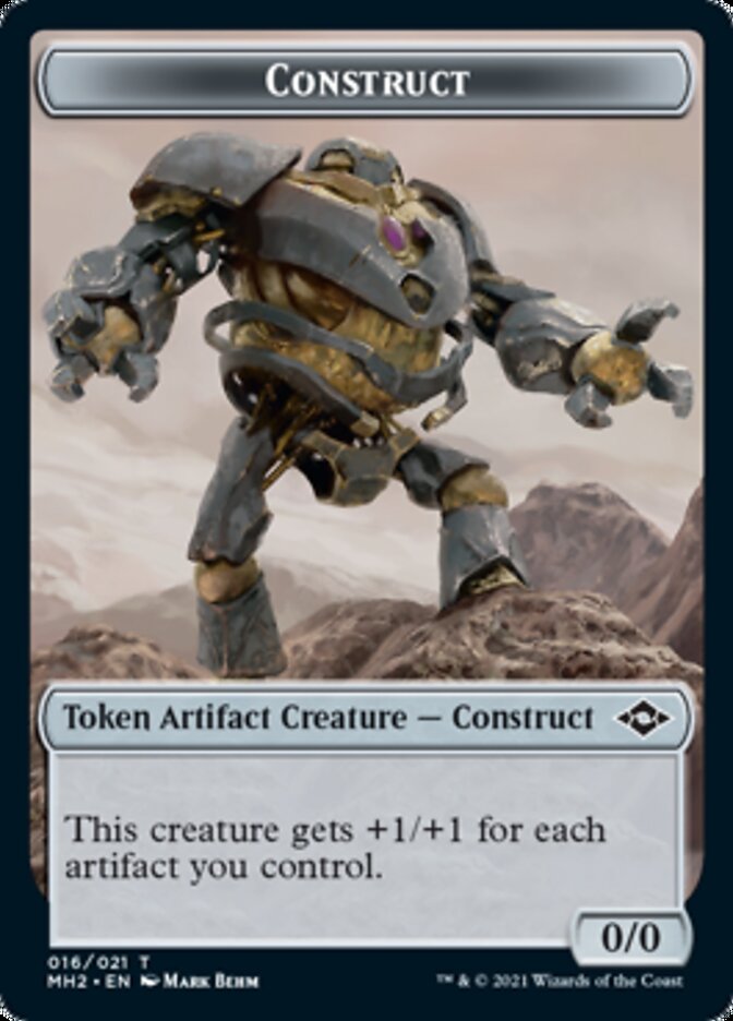 Construct // Food (18) Double-Sided Token [Modern Horizons 2 Tokens] | Lots Moore NSW