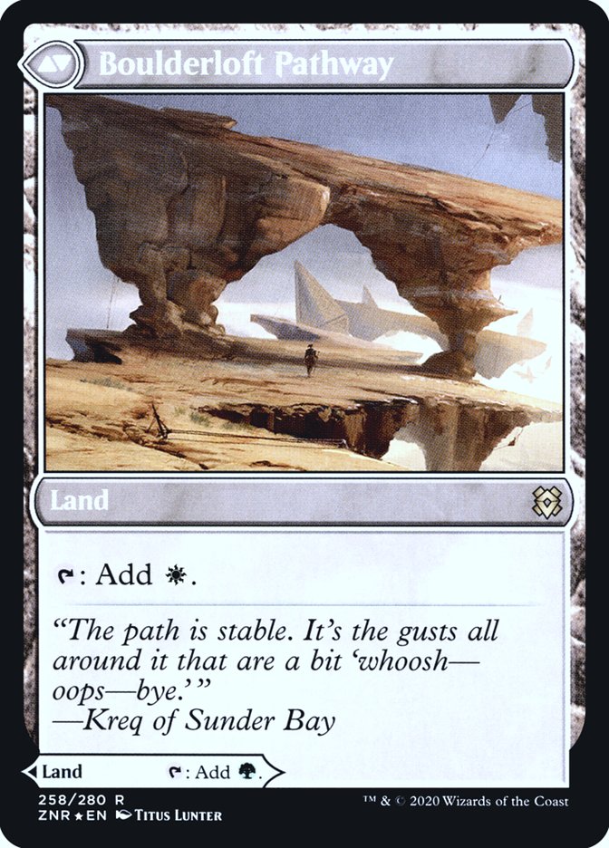 Branchloft Pathway // Boulderloft Pathway [Zendikar Rising Prerelease Promos] | Lots Moore NSW