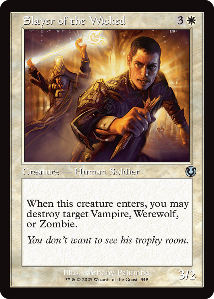 Slayer of the Wicked (Retro Frame) [Innistrad Remastered] | Lots Moore NSW