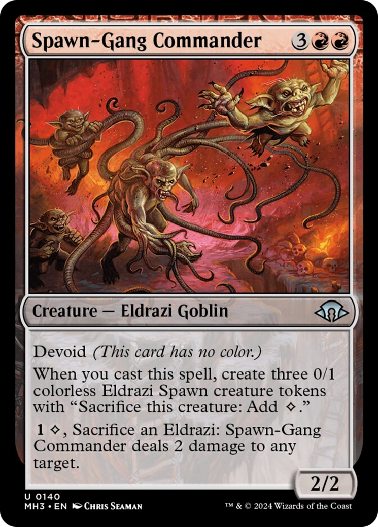 Spawn-Gang Commander [Modern Horizons 3] | Lots Moore NSW