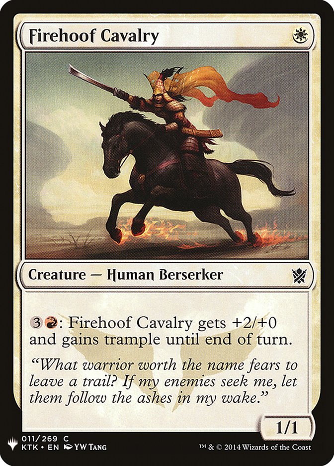 Firehoof Cavalry [Mystery Booster] | Lots Moore NSW