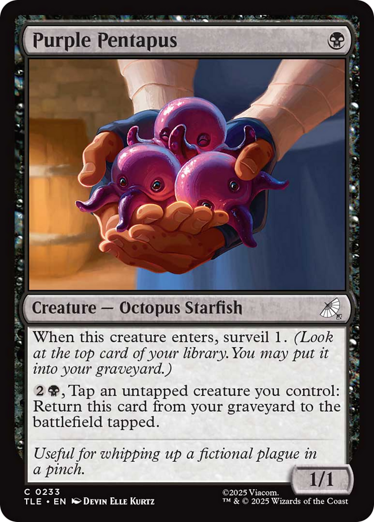 Purple Pentapus [Avatar: The Last Airbender: Eternal-Legal] | Lots Moore NSW