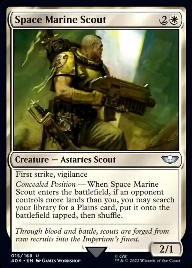 Space Marine Scout [Warhammer 40,000] | Lots Moore NSW