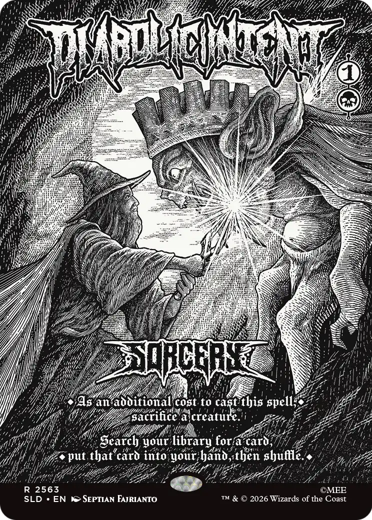 Diabolic Intent [Secret Lair Drop Series] | Lots Moore NSW