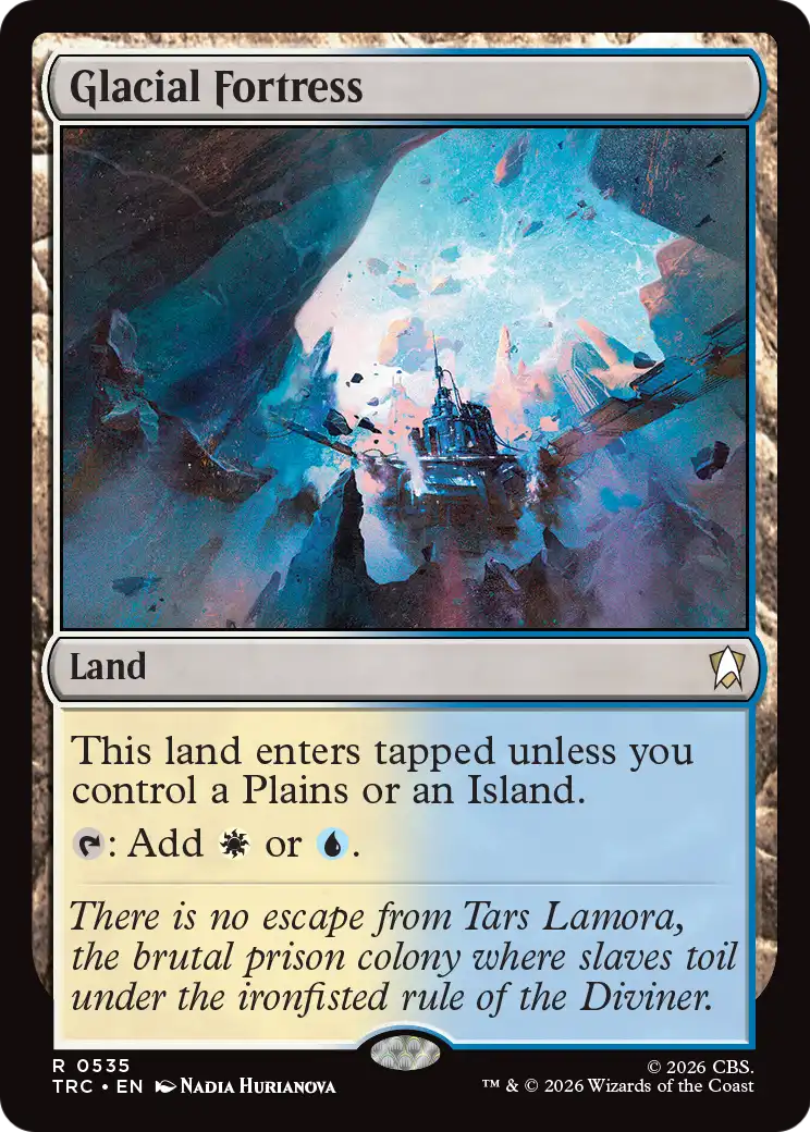 Glacial Fortress (Surge Foil) [Star Trek Commander] | Lots Moore NSW