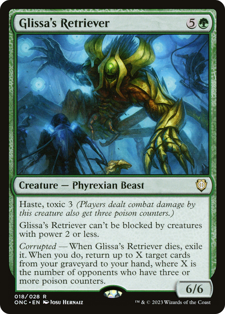 Glissa's Retriever [Phyrexia: All Will Be One Commander] | Lots Moore NSW