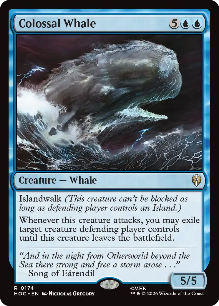 Colossal Whale [The Hobbit: Eternal-Legal] | Lots Moore NSW