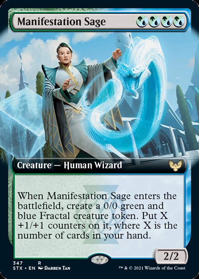 Manifestation Sage (Extended Art) [Strixhaven: School of Mages] | Lots Moore NSW